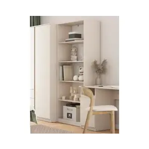Vysoký regál Carlos, béžový kašmír, šířka 75 cm obraz