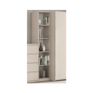 Vysoký regál Carlos, béžový kašmír, šířka 40 cm obraz