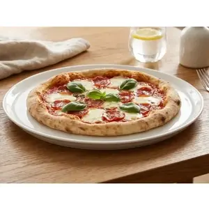 Talíř na pizzu Wellco 33 cm, bílý obraz