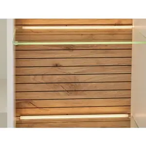 Set 2 ks lišta s LED světelným páskem (40 cm) barva světla teplá bílá obraz