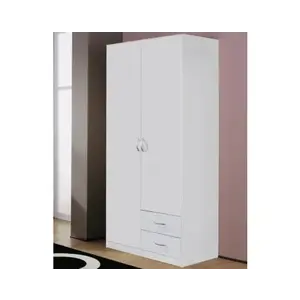 Šatní skříň Case, 91 cm, bílá obraz