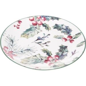 Bílý dezertní porcelánový talíř ø 19 cm – Dakls obraz