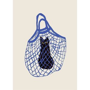 Plakát 30x40 cm The Cat’s In The Bag – Chloe Purpero Johnson – The Poster Club obraz