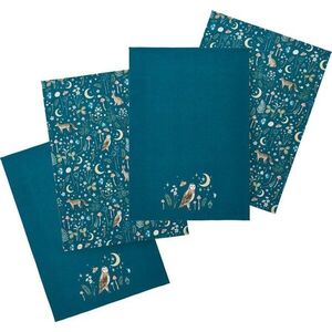 Bavlněné utěrky v sadě 4 ks 50x70 cm Enchanted Twilight Animals – Catherine Lansfield obraz