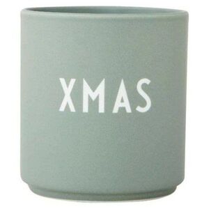 Zelený hrnek z imitace porcelánu Design Letters Favourite, 0, 25 l obraz