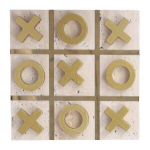 Kamenná drobná dekorace Tic Tac Toe – PT LIVING obraz