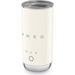 Krémový plastový elektrický šlehač mléka 120 ml – SMEG obraz