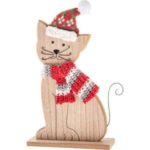 Dřevěná vánoční figurka (výška 29 cm) Cat – Dakls obraz