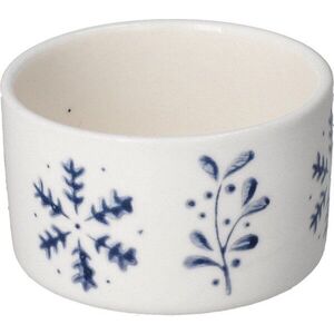 Porcelánový svícen s vánočním motivem – Dakls obraz