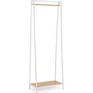 Bílý/v přírodní barvě ocelový stojan na oblečení 63x180x34 cm Haldor – Yes Everyday obraz