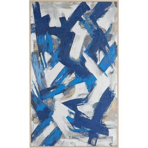 Obraz s ručně malovanými prvky s rámem/na plátně 127, 5x206, 5 cm Bold – Bizzotto obraz