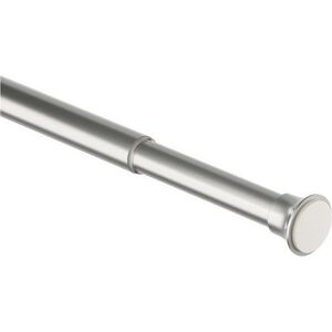 Tyč na sprchový závěs v matně stříbrné barvě 106 - 182 cm Chroma – Umbra obraz