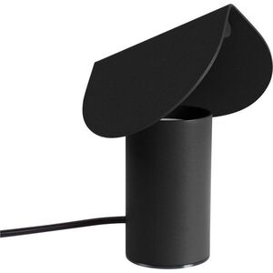 Černá hliníková LED stolní lampa (výška 15 cm) BISCUIT – Thoro obraz