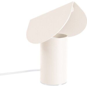 Béžová hliníková LED stolní lampa (výška 15 cm) BISCUIT – Thoro obraz