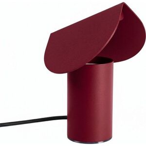 Vínová hliníková LED stolní lampa (výška 15 cm) BISCUIT – Thoro obraz