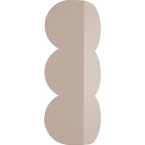 Taupe hliníkové nástěnné svítidlo BISCUIT – Thoro obraz