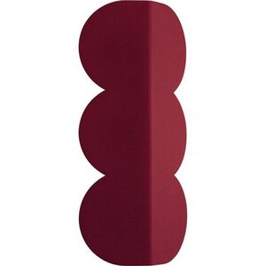 Vínové hliníkové nástěnné svítidlo BISCUIT – Thoro obraz