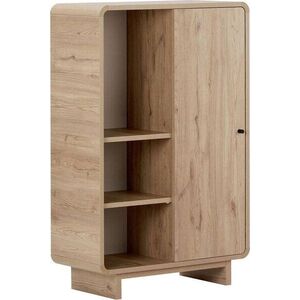 Skříňka v dekoru dubu ve světle přírodní barvě 70x110x34 cm Torina – Nordure obraz