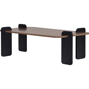 Hnědý konferenční stolek 60x120 cm Renard – Nordure obraz