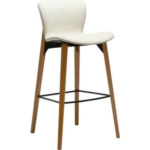 Krémová barová židle (výška sedáku 77, 5 cm) Paragon – DAN-FORM Denmark obraz