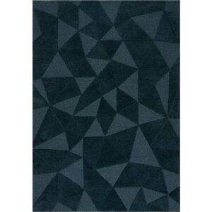 Zelenomodrý ručně tkaný vlněný koberec 160x230 cm Shard Teal – Flair Rugs obraz