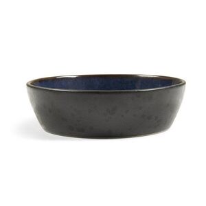 Černá/modrá miska na polévku z kameniny 850 ml Gastro Dark Blue/Black – Bitz obraz