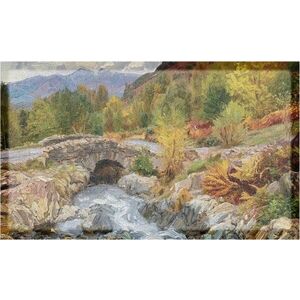 Rohožka z recyklovaného plastu 40x70 cm Autumn Nature Landscape – Artsy Doormats obraz