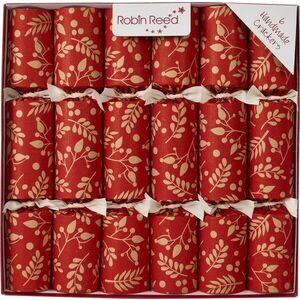 Vánoční crackery v sadě 6 ks Paprika Floral – Robin Reed obraz
