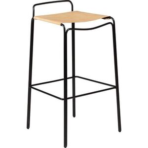 Hnědá barová stolička (výška sedáku 77 cm) Paz – DAN-FORM Denmark obraz