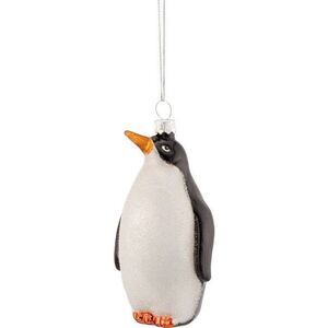 Skleněná vánoční ozdoba 6 cm King Penguin – Sass & Belle obraz