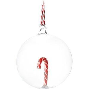 Skleněná vánoční ozdoba 8 cm Candy Cane – Sass & Belle obraz