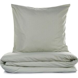 Šalvějově zelené povlečení na jednolůžko 200x140 cm Plain – Mijolnir obraz