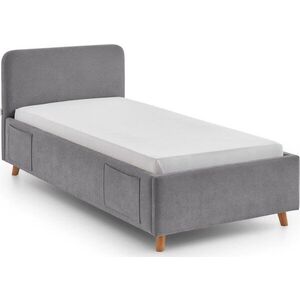 Šedá dětská postel s úložným prostorem s roštem 90x200 cm Cosy – Meise Möbel obraz