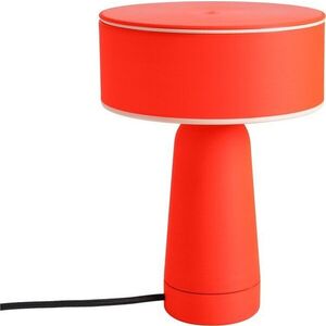 Červená plastová stolní lampa (výška 28 cm) AXO – Thoro obraz