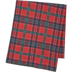 Bavlněný ubrus s vánočním motivem 178x137 cm Christmas Tartan Check – Catherine Lansfield obraz