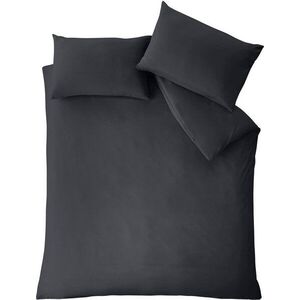 Černé povlečení na dvoulůžko 200x200 cm So Soft Non Iron – Catherine Lansfield obraz