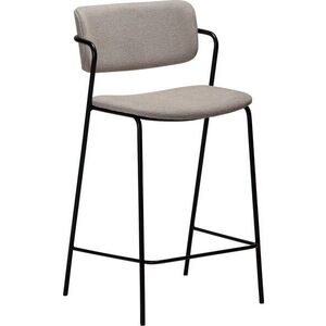Béžová barová židle (výška sedáku 67, 5 cm) Zed – DAN-FORM Denmark obraz
