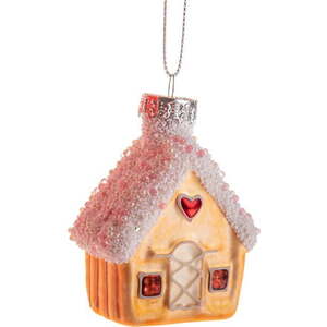 Skleněná vánoční ozdoba 7 cm House – Dakls obraz