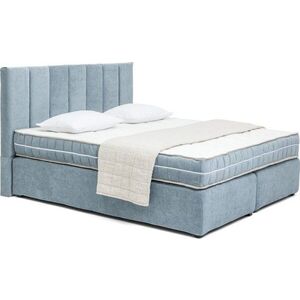 Modrá boxspring postel 180x200 cm Olia Bold Line – Bonami Selection obraz