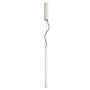 Béžové kovové LED závěsné svítidlo ø 6 cm TRANG – Thoro obraz