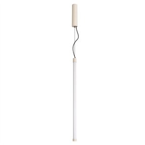 Béžové kovové LED závěsné svítidlo ø 6 cm TRANG – Thoro obraz