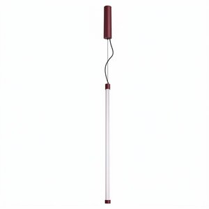 Vínové kovové LED závěsné svítidlo ø 6 cm TRANG – Thoro obraz