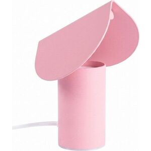 Růžová hliníková LED stolní lampa (výška 15 cm) BISCUIT – Thoro obraz