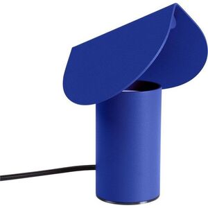 Tmavě modrá hliníková LED stolní lampa (výška 15 cm) BISCUIT – Thoro obraz