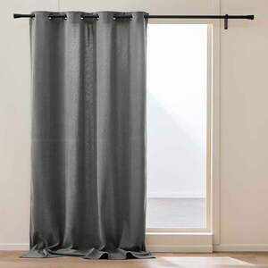 Antracitový manšestrový termo závěs 140x260 cm Madison – douceur d'intérieur obraz