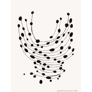 Plakát 30x40 cm Dancing Dots – Leise Dich Abrahamsen – The Poster Club obraz