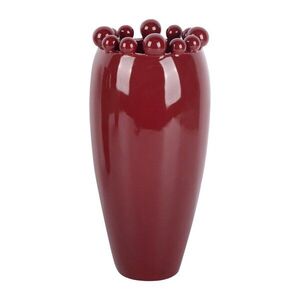 Vínová keramická váza (výška 30 cm) Cadiz Dotty – PT LIVING obraz
