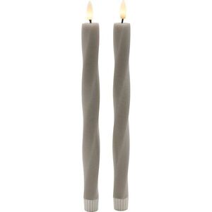 LED svíčky v sadě 2 ks na baterky (výška 26 cm) Sille Twist – Sirius obraz