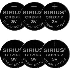 Lithiové baterie 6 ks DecoPower – Sirius obraz