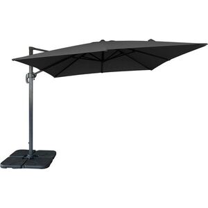 Černý slunečník ø 295 cm Baza – House Nordic obraz